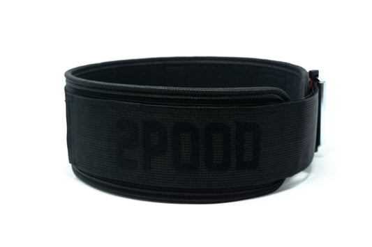 【2POOD】Lifting Belt -Triple Black-