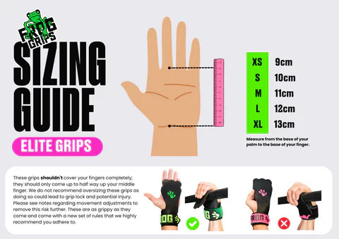 Elite Grips - Fingerless - – HEAVYCHILD Elite Grips - Fingerless - – HEAVYCHILD