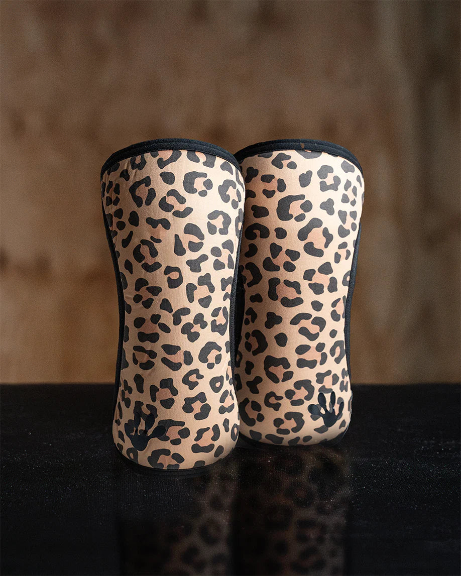 Reversible Knee Sleeves - Leopard