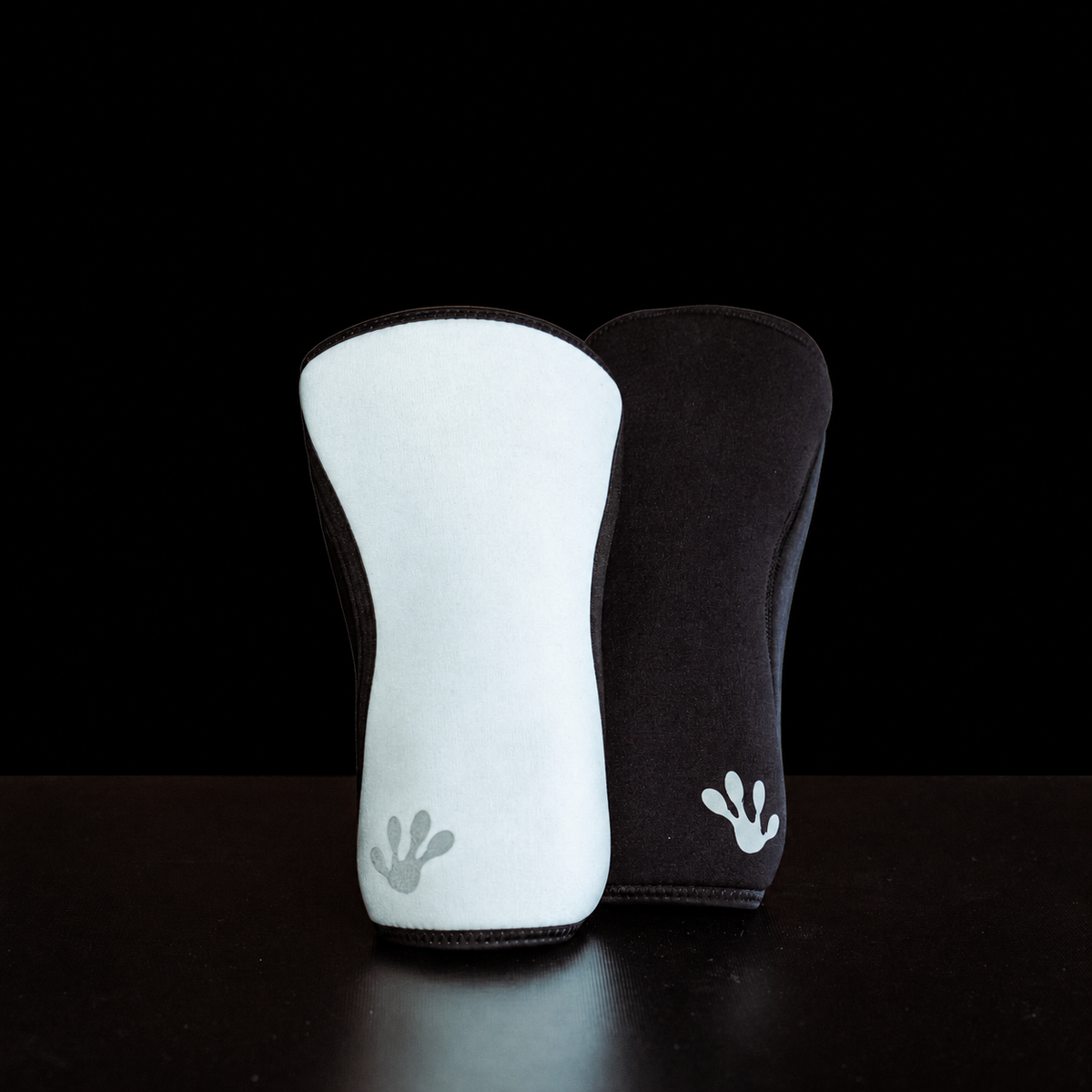Reversible Knee Sleeves - Black/White
